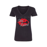Stay Kraved Misses V-Neck Tees
