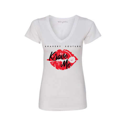 Krave Me Misses V-Neck Tees