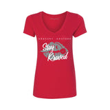 Stay Kraved Misses V-Neck Tees