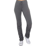 Grey Rouched Legging