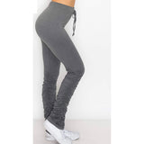 Grey Rouched Legging